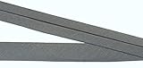 Großhandel für Schneiderbedarf 9 m Baumwollschrägband grau 20 mm vorgefalzt...