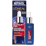L'Oréal Paris Retinol Serum, Anti-Falten Nacht-Serum, Mit Vitamin A, pflegendem Öl &...