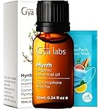 Gya Labs Ätherisches Myrrheöl Bio für die Haut – 100% reine ätherische...