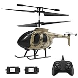 tech rc Ferngesteuert Hubschrauber mit 2 Akku, 2.4Ghz RC Helikopter mit...