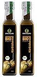 Kräuterland BIO Kürbiskernöl 500ml - 2x 250ml Original steirisches Kürbisöl...