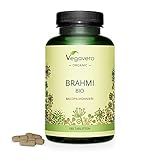 Brahmi BIO hochdosiert | 1.500mg Bacopa monnieri Pulver | 2% Bacopaside | Laborgeprüft |...