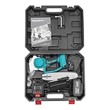 Kettensäge Elektrisch, 8 Zoll Funk-Kettensäge, 25000rpm Elektro-Kettensäge Baumsäge...