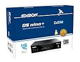 Edision OS NINO+ Full HD Linux E2 Sat Receiver H.265/HEVC (1x DVB-S2, 2X USB, HDMI, LAN,...