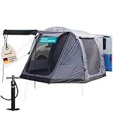 Skandika Busvorzelt Aarhus Air Protect| Aufblasbares Vorzelt für 4 Personen, eingenähter...