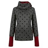 Große Größe Strickweste Stillen Pullover Hoodie Pullover Top Umstandsbluse...