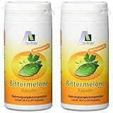 Avitale Bittermelone Kapseln 500 mg, 60 Stück, 2er Pack (1 x 38 g)