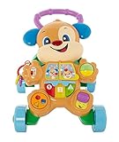 FISHER-PRICE Lernspaß Hündchens Lauflernwagen – musikalisches Gehspielzeug zum...