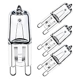 GMY Halogen G9 Backofenlampe 40W 230V G9 Backofen Glühbirne für Ofen- und...