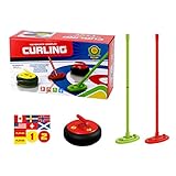 Kaxenig Curling-Brettspiel | Sportliches Shuffleboard-Curling,Curling Game Set Electric...