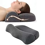 Zervikales Kissen zur Linderung von Nackenschmerzen, konturiertes Memory-Schaum-Kissen zum...
