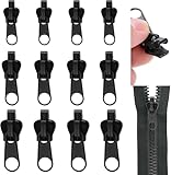 Reisverschluss-reparaturset, WEIMEIH 12 Stück Fix-reißverschluss Zipper,...