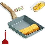 MIHUNTER Tamagoyaki Japanische Omelettpfanne/Omelette Pfanne Tamago Pfanne Mini...