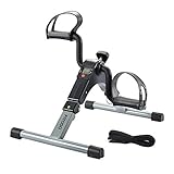 FITODO Mini Heimtrainer Untertisch Fahrrad Pedaltrainer Radtrainer Senioren für Arm-und...