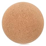 TOPBATHY Kork massageball Leichter Faszienball aus Stabilem Korkmaterial für Nacken...