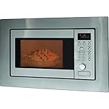 Bomann 2in1 Einbau-Mikrowelle mit Grill | 20 L Garraum | 8 Automatikprogramme |...