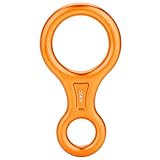 Discensore A 8 Aluminiumoy 35Kn Figure 8 Word Rope Descenderpel Kletterausrüstung...