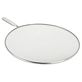Metaltex 206133080 Spritzschutz, Aluminium, Silber, Frying pan