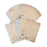 DIYEAH 5Packung Vintage Briefpapier Verschiedenen Romantisches Briefpapier Für Stilvolle...