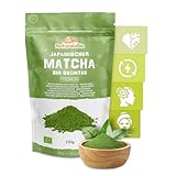 Matcha Tee Pulver Bio - Premium-Qualität - 100g. Original Green Tea aus Japan....