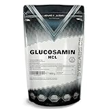 Glucosamin HCL - 1000g reines Glucosamin HCL Pulver - hochdosiert aus pflanzlicher...