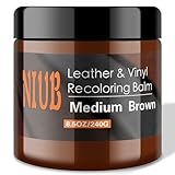 NIUB Lederreparaturset, 240g Mittelbraun Kunstleder Reparatur Set, Leder Kratzer...