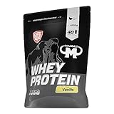 Mammut Nutrition Whey Protein Pulver Vanilla – 1kg – 27g Protein pro Portion –...