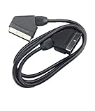 BolAAzuL Scart Kabel RGB True 21-Pin, Composite RGB Scart zu Scart Kabel für Fernseher,...