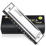 East Top Mundharmonika 10 Loch Tonart von C Diatonische Blues Harmonica...