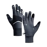 Motorradhandschuhe, Touchscreen, Fahrradhandschuhe, warm, Winter, Thermohandschuhe,...