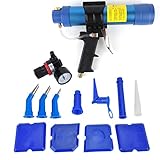 Versiegelungspistole für Glas, Druckluftpistole, 310 ml Silikonpistole mit...