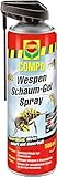 COMPO Wespen Schaum-Gel Spray – Wespenspray mit Sprührohr – wirkt gegen Wespen und...