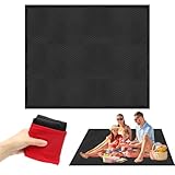 Yuragim Mini Picknickdecke Ultraleicht Tragbare Stranddecke, Wasserdicht Picknickdecke...