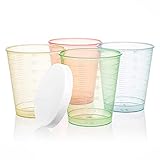 Tuuters.de 300x Medikamentenbecher, 30ml - bruchsicher, Schnapsbecher,...