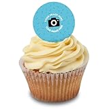 Cakeshop Cupcake Personalisierte Essbare Kuchenaufleger | Individuelles Bild...