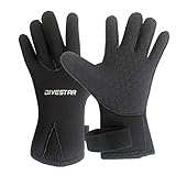 Neopren-Tauchhandschuhe, 3 mm/5 mm, warm, rutschfest, für Tauchen, Schnorcheln, Surfen...