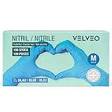 100 Stück Nitril Untersuchungshandschuhe in Spender-Box Größe wählbar: XS, S, M, L,...