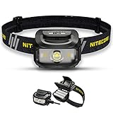 Nitecore NU35 Stirnlampe LED Wiederaufladbar - Dual Power Hybrid - LED 460 Lumen - IP66...