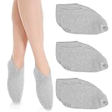 3 Paar Feuchtigkeitsspendende Socken über Nacht, Spa Fußpflege Baumwollsocken,...
