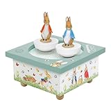 Trousselier 6260091 Spieluhr mit tanzenden Figuren für Kinder, Peter Hase,...