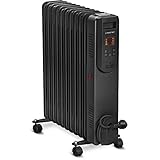 TROTEC Ölradiator TRH 25 E – Heizleistung 1000 W / 1500 W / 2500 W – Heizradiator...