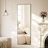 BEAUTYPEAK Ganzkörperspiegel 150x40 cm, Standspiegel und Wandspiegel mit...