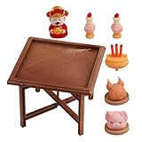 TOYANDONA 1 Satz Begrüßung des Modells „ des Reichtums“. Statue des Gottes des...
