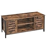 VASAGLE TV-Schrank, Fernsehtisch, Lowboard mit 2 Schränken und 2 Regalebenen, Wohnzimmer,...