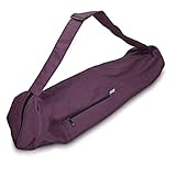 Navaris XXL Yogatasche für Yogamatte aus Baumwolle - Tasche für Yoga Matte mit...