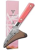 SANMUZUO Vogelschnabel-Schälmesser 9 CM, professionelles Küchenschälmesser,...