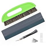 EHDIS 3-teilig Tapezierwerkzeug, inklusive Tapezierbürste, Rakel Tapezieren,...