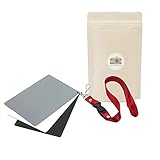 Neutrale graue Charta für Weißabgleich WB - 18% grau - 5,5 x 8,3 cm - 3...