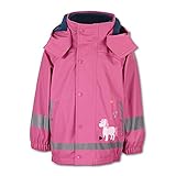 Sterntaler Mädchen Regenjacke Pony mit Innenjacke Regenjacke, Rosa, 86