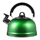 Kochkessel 1.2L Pfeifkessel Edelstahl Teaksettle Haushalt Kochwasserkessel Kliming...